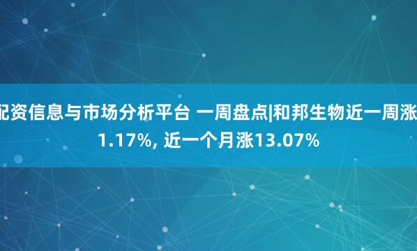 配资信息与市场分析平台 一周盘点|和邦生物近一周涨11.17%, 近一个月涨13.07%